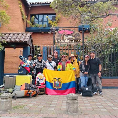 キト Casa Del Arupoホステル エクステリア 写真