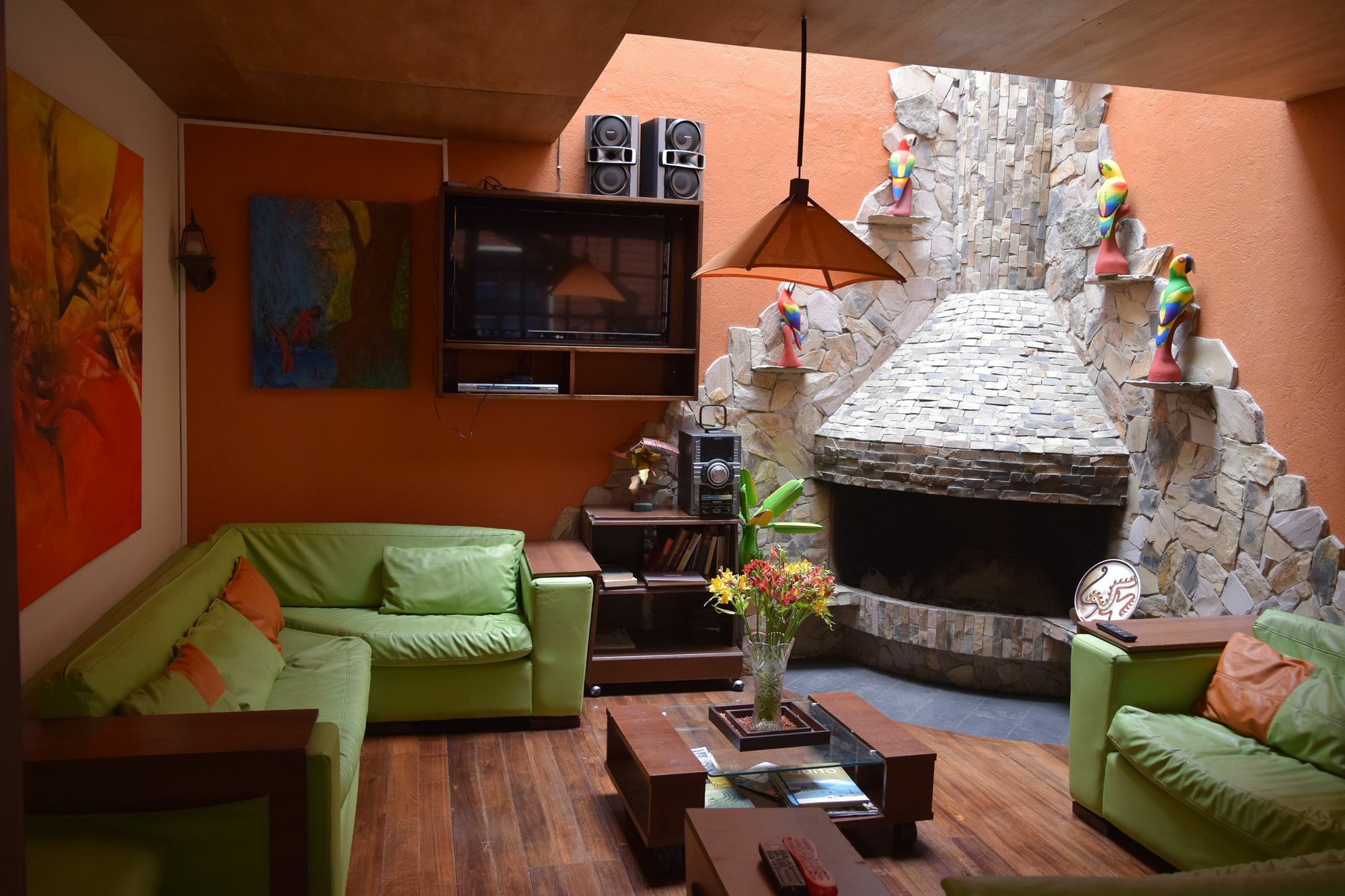 キト Casa Del Arupoホステル エクステリア 写真